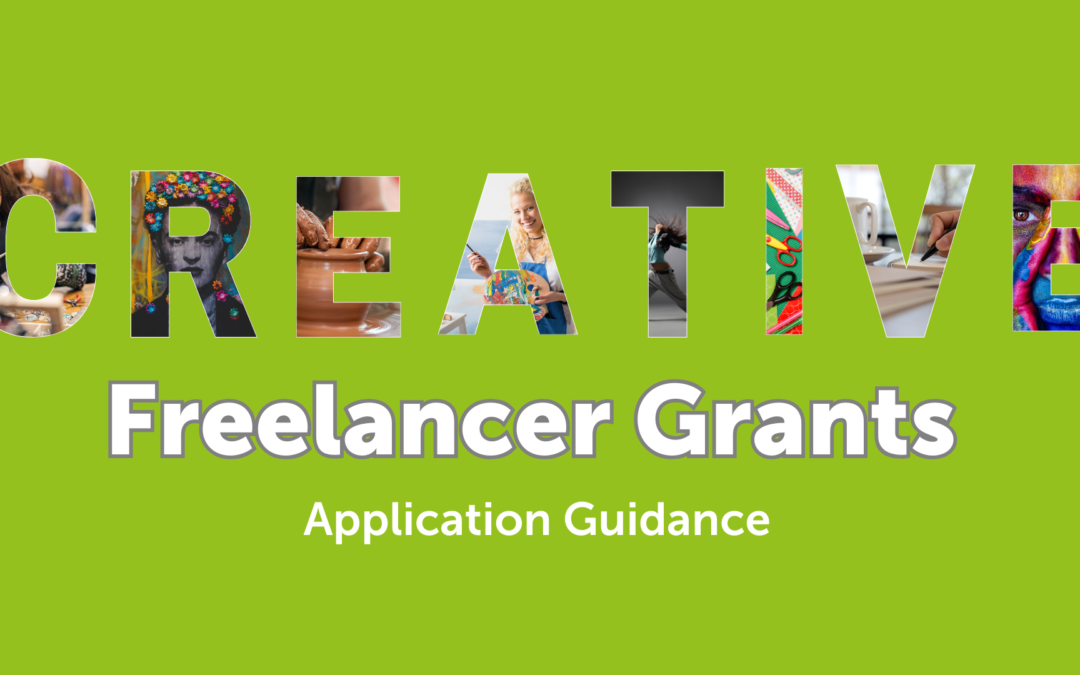 Application Guidance for Creative Freelancer Grants